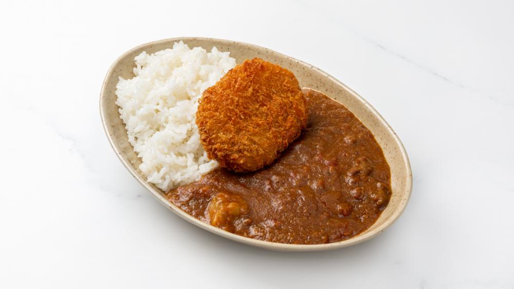 国産牛すじコロッケカレー