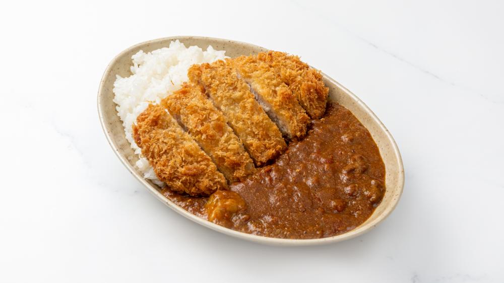 国産牛すじトンカツカレー